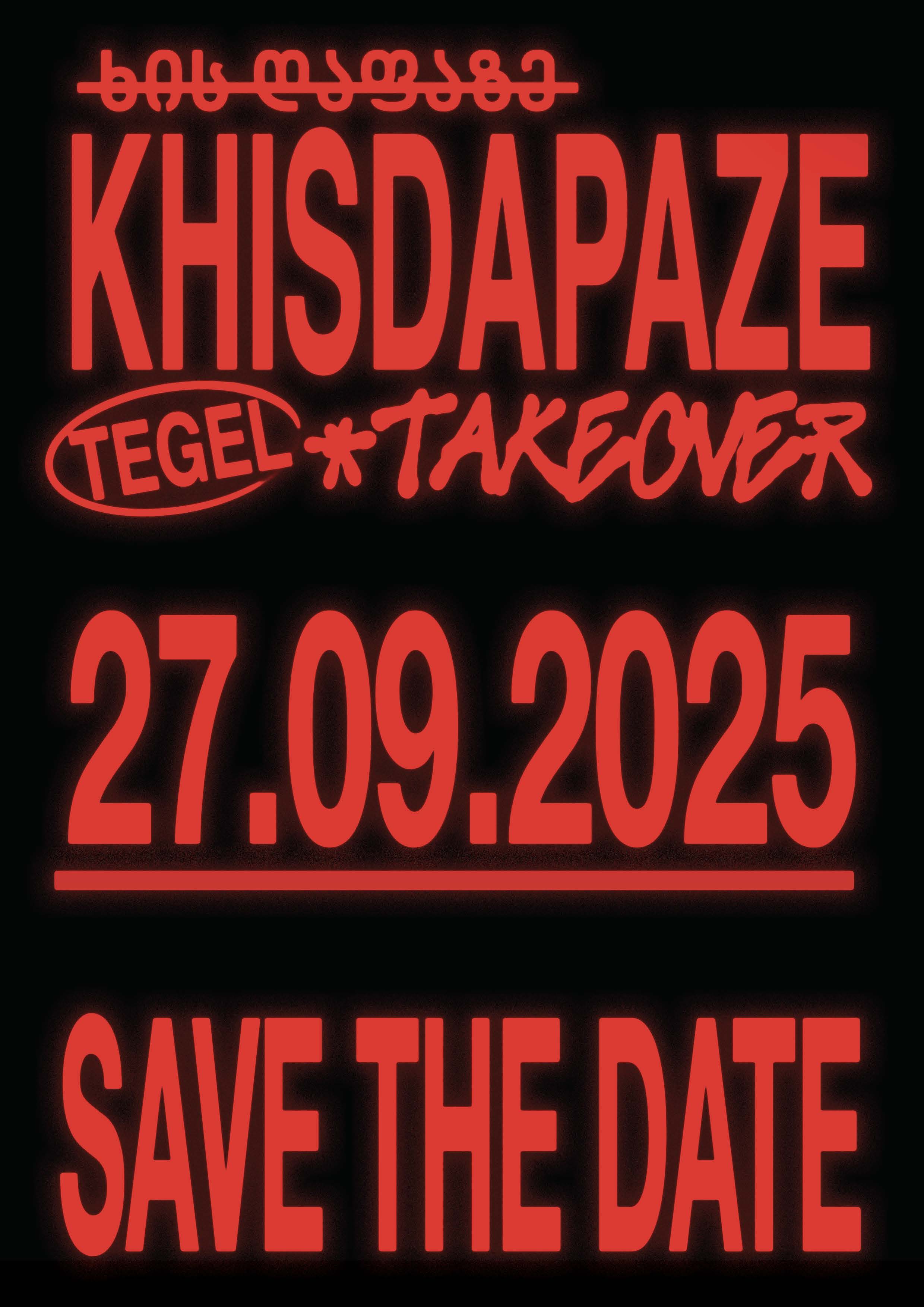 Khisdapaze Plakat