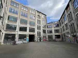 Ansicht Eingang 1. Hinterhof Gerichtstraße 23. 